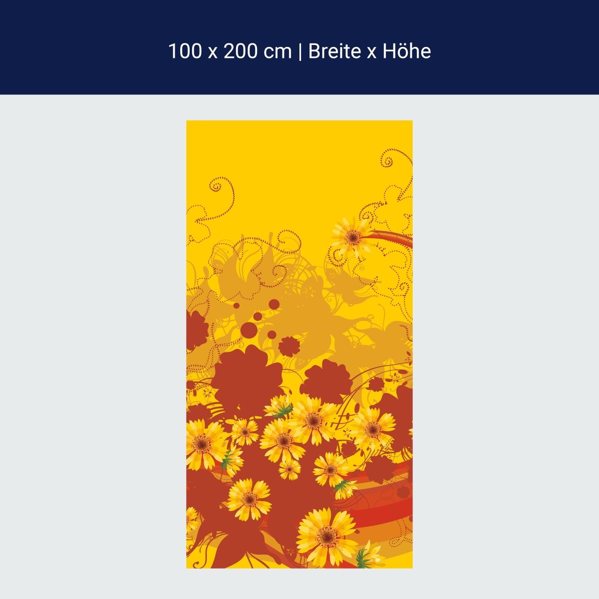 Duschwand Sophie Blüten M0086 Duschwand Sophie Blüten M0086