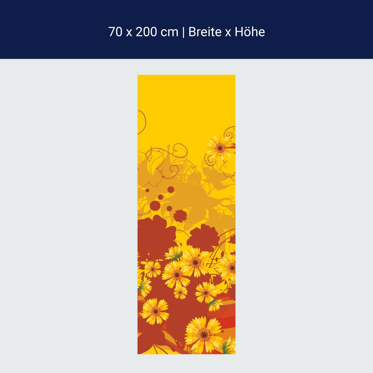 Duschwand Sophie Blüten M0086 Duschwand Sophie Blüten M0086