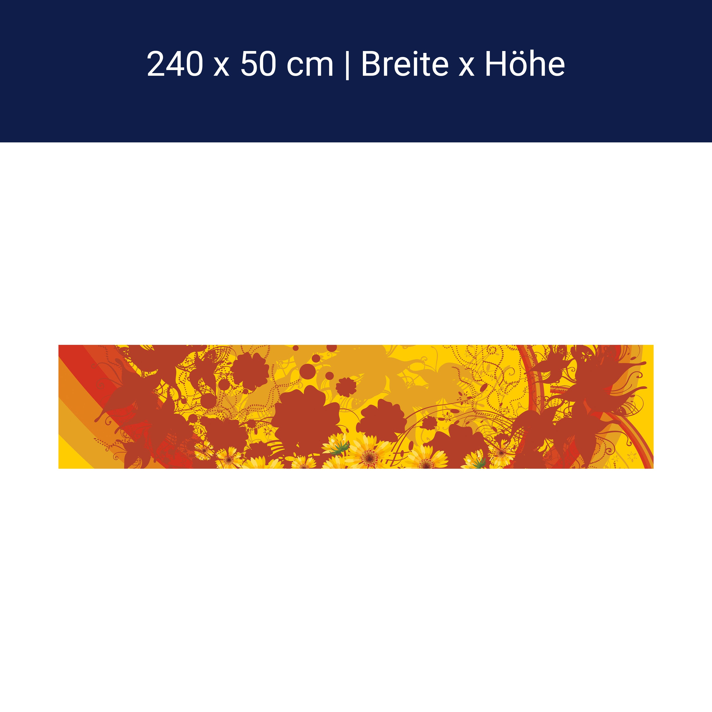 Küchenrückwand Sophie Blüten M0086 Küchenrückwand Sophie Blüten M0086