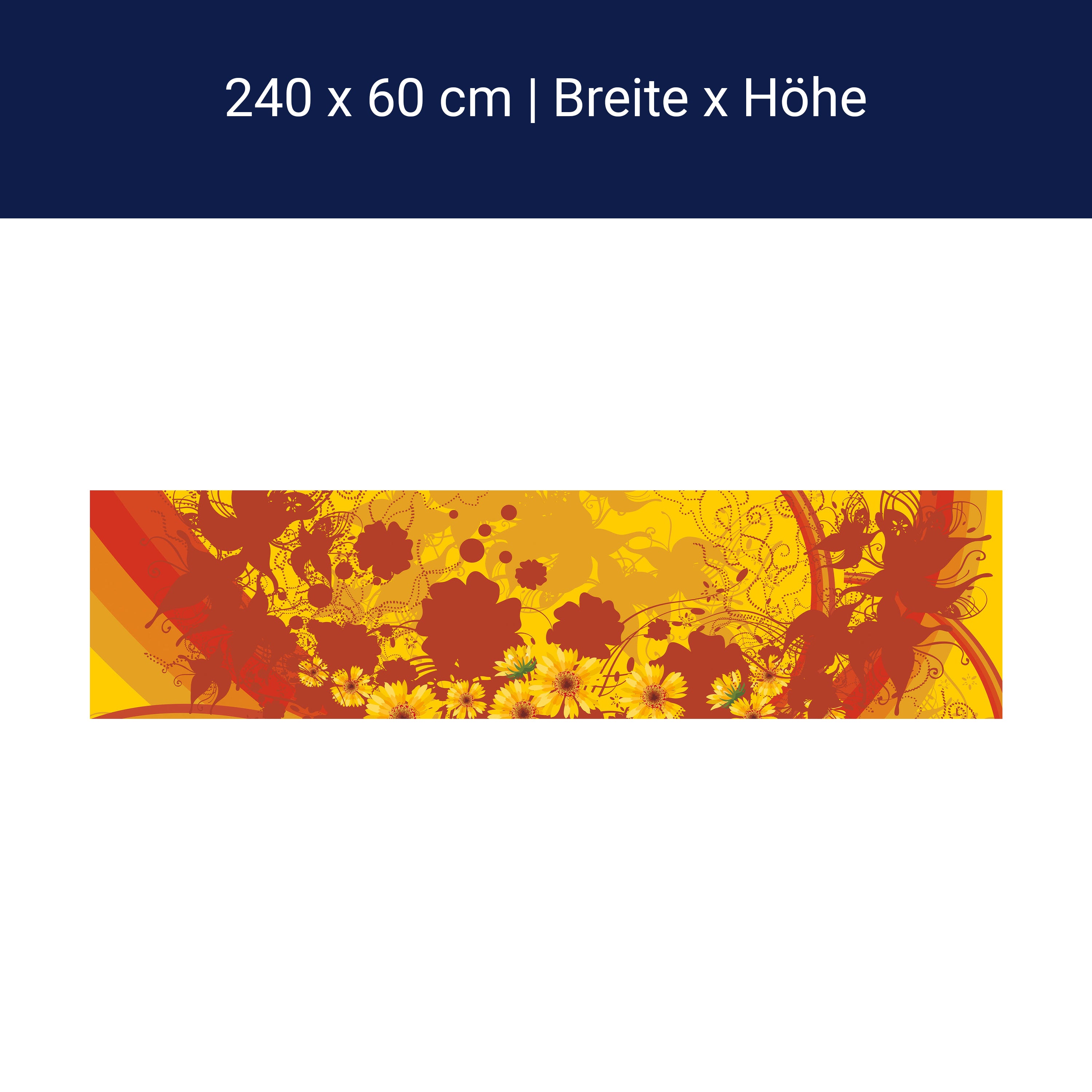 Küchenrückwand Sophie Blüten M0086 Küchenrückwand Sophie Blüten M0086