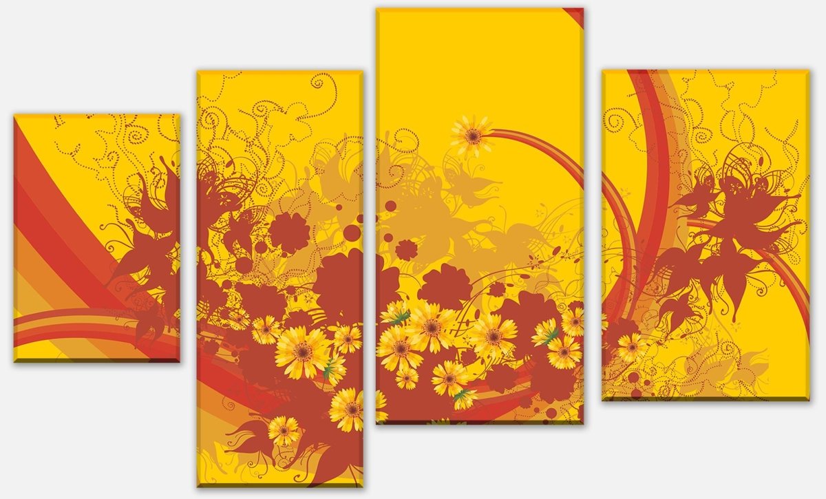 Leinwandbild Mehrteiler Sophie Blüten M0086 Leinwandbild Mehrteiler Sophie Blüten M0086