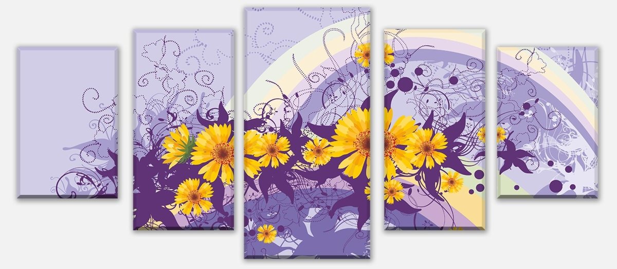 Leinwandbild Mehrteiler Franziska Blüten M0087 entdecken - Bild 1 Leinwandbild Mehrteiler Franziska Blüten M0087 entdecken - Bild 1