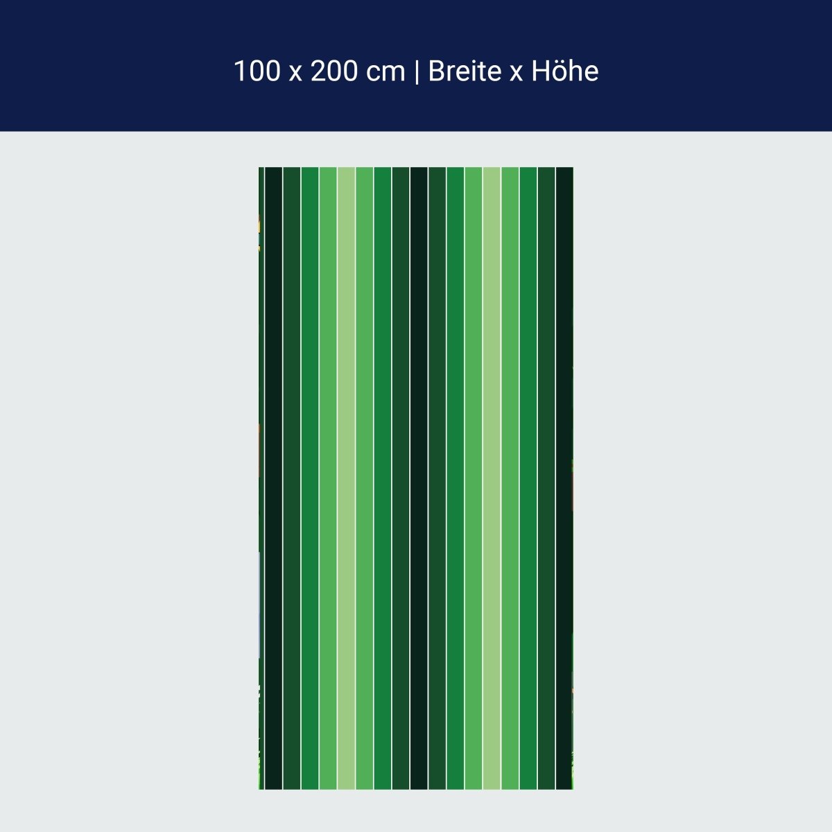 Türtapete Frisches Grün Muster M0090