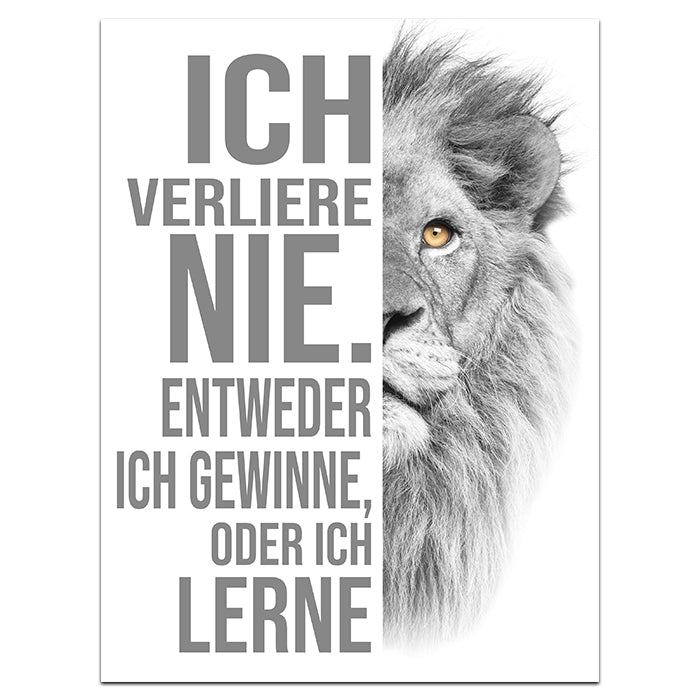 Acrylbild Acrylbild Motivation, Hochformat M0092 M0092 - Bild 1