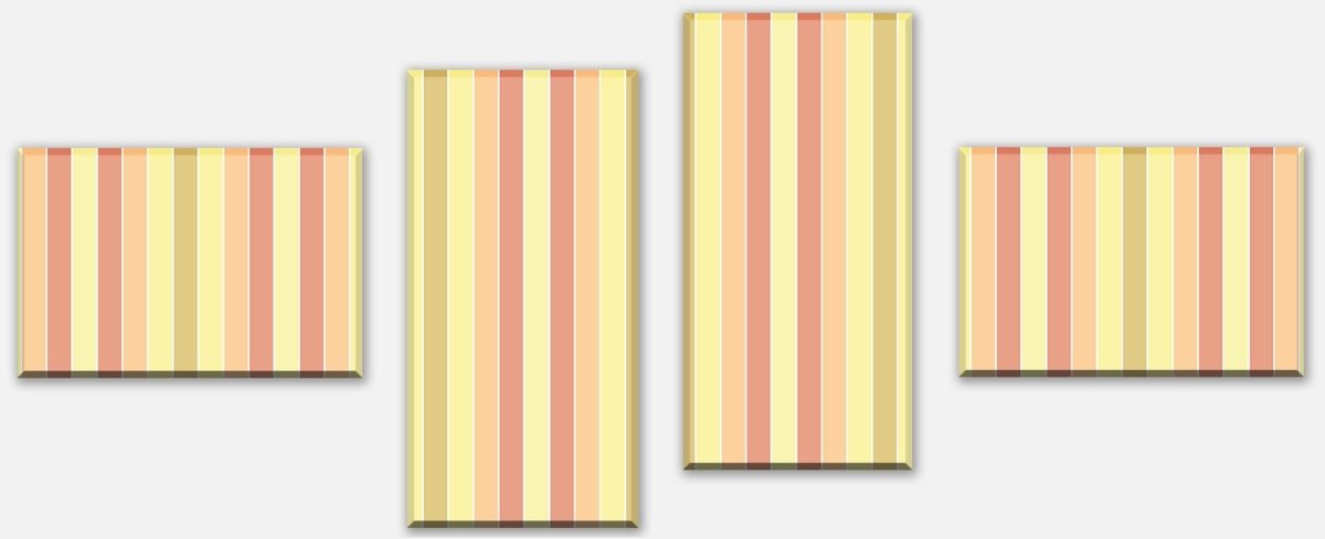 Leinwandbild Mehrteiler Pastell Muster M0095 Leinwandbild Mehrteiler Pastell Muster M0095