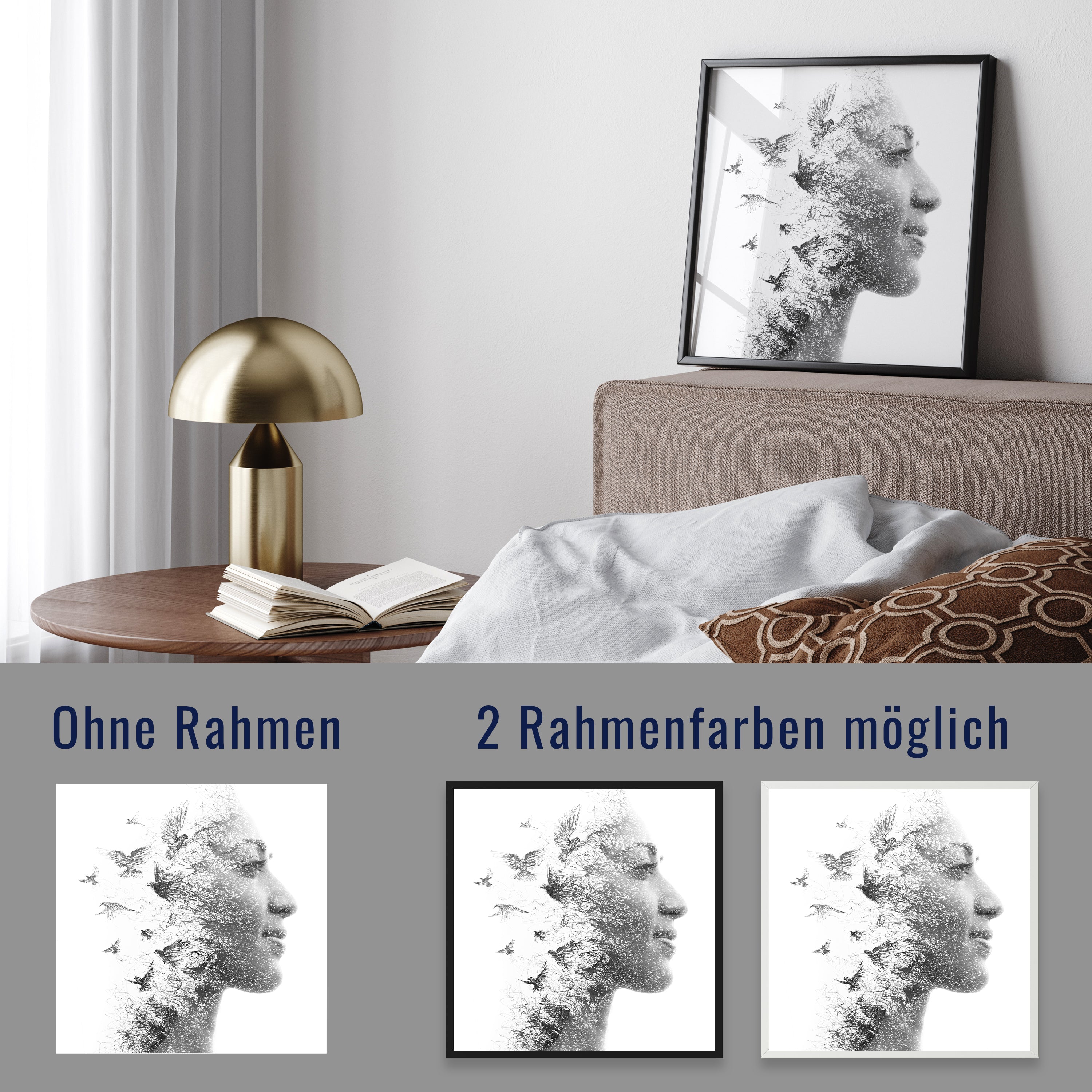 wandmotiv24 Poster, Poster - Kunst - M0100 - Bild 4 wandmotiv24 Poster, Poster - Kunst - M0100 - Bild 4