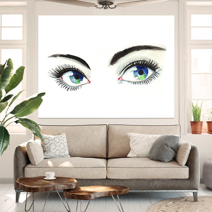 Acrylbild Acrylbild Makeup, Querformat M0105 M0105 - Bild 2 Acrylbild Acrylbild Makeup, Querformat M0105 M0105 - Bild 2