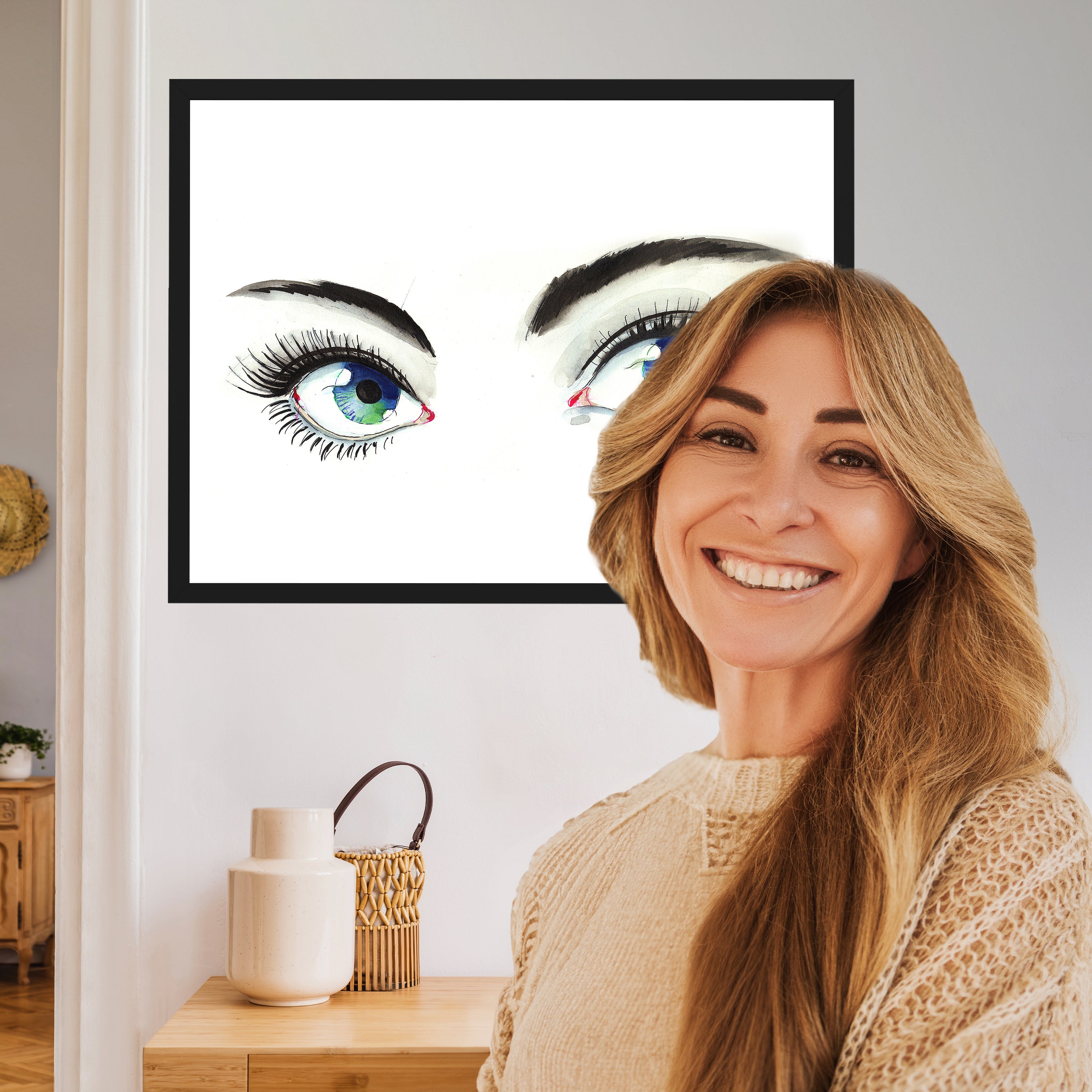 wandmotiv24 Poster, Poster - Makeup - M0105 - Bild 2 wandmotiv24 Poster, Poster - Makeup - M0105 - Bild 2