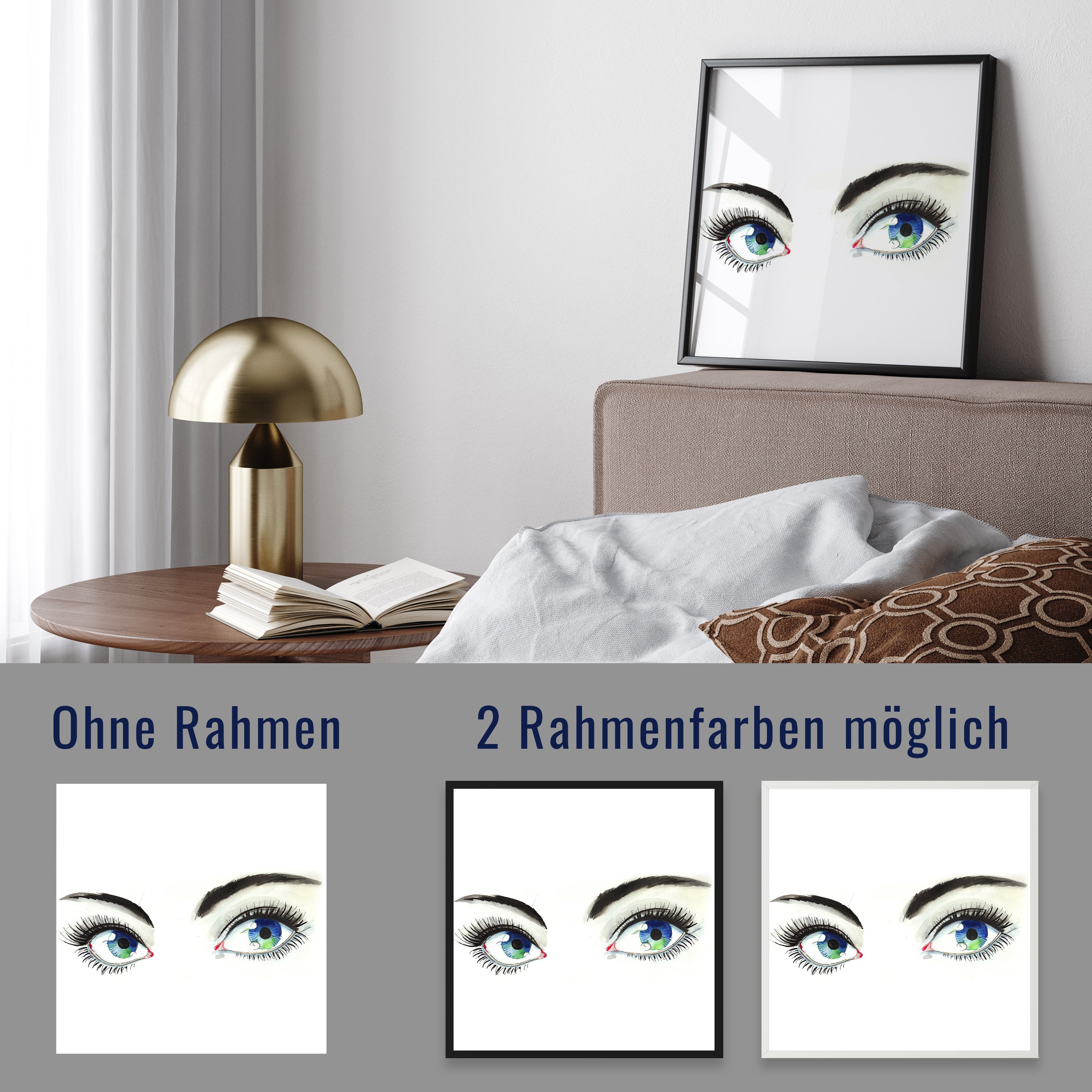 wandmotiv24 Poster, Poster - Makeup - M0105 - Bild 4 wandmotiv24 Poster, Poster - Makeup - M0105 - Bild 4