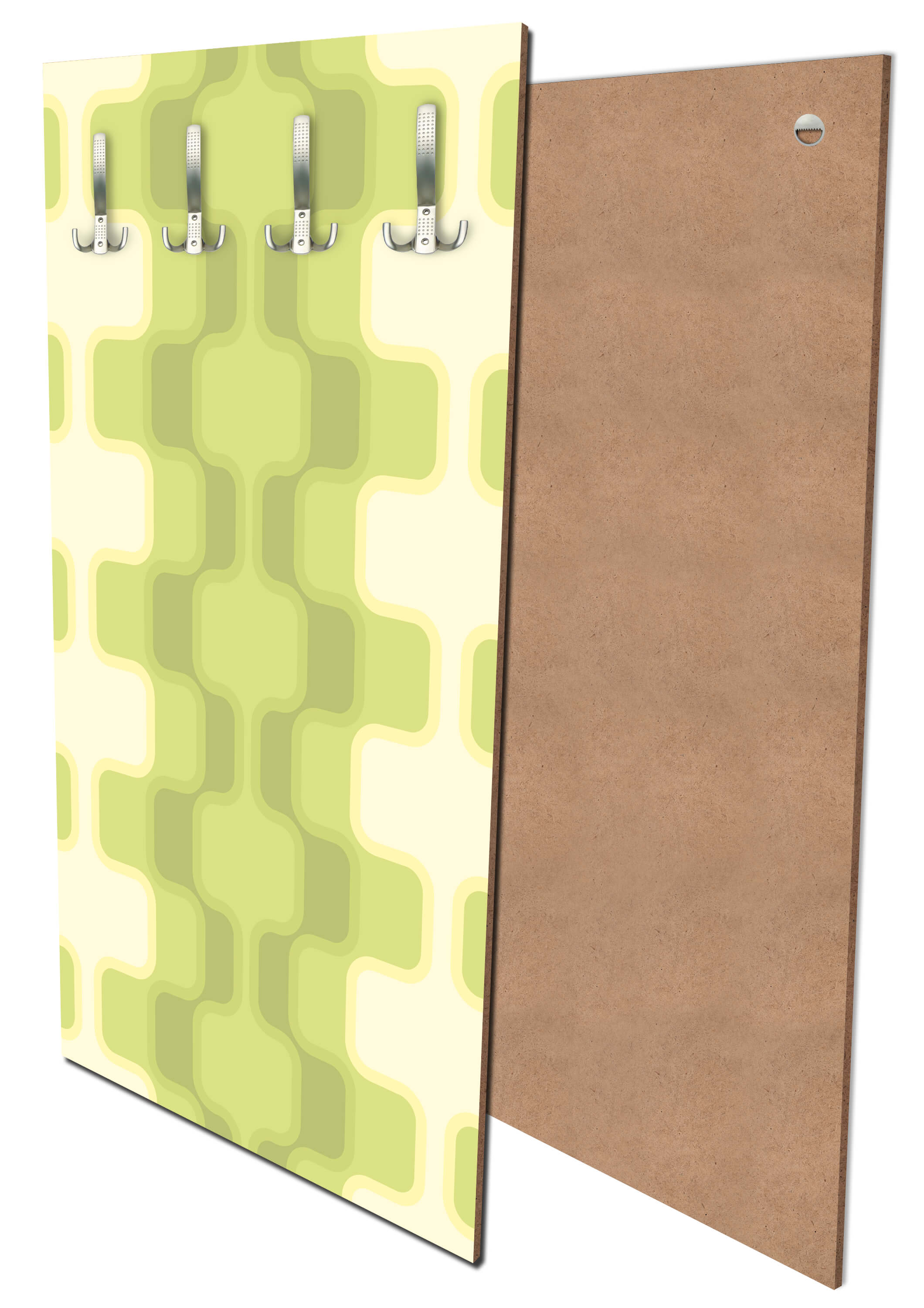 Garderobe Retromuster Grün Muster M0108 entdecken - Bild 1 Garderobe Retromuster Grün Muster M0108 entdecken - Bild 1