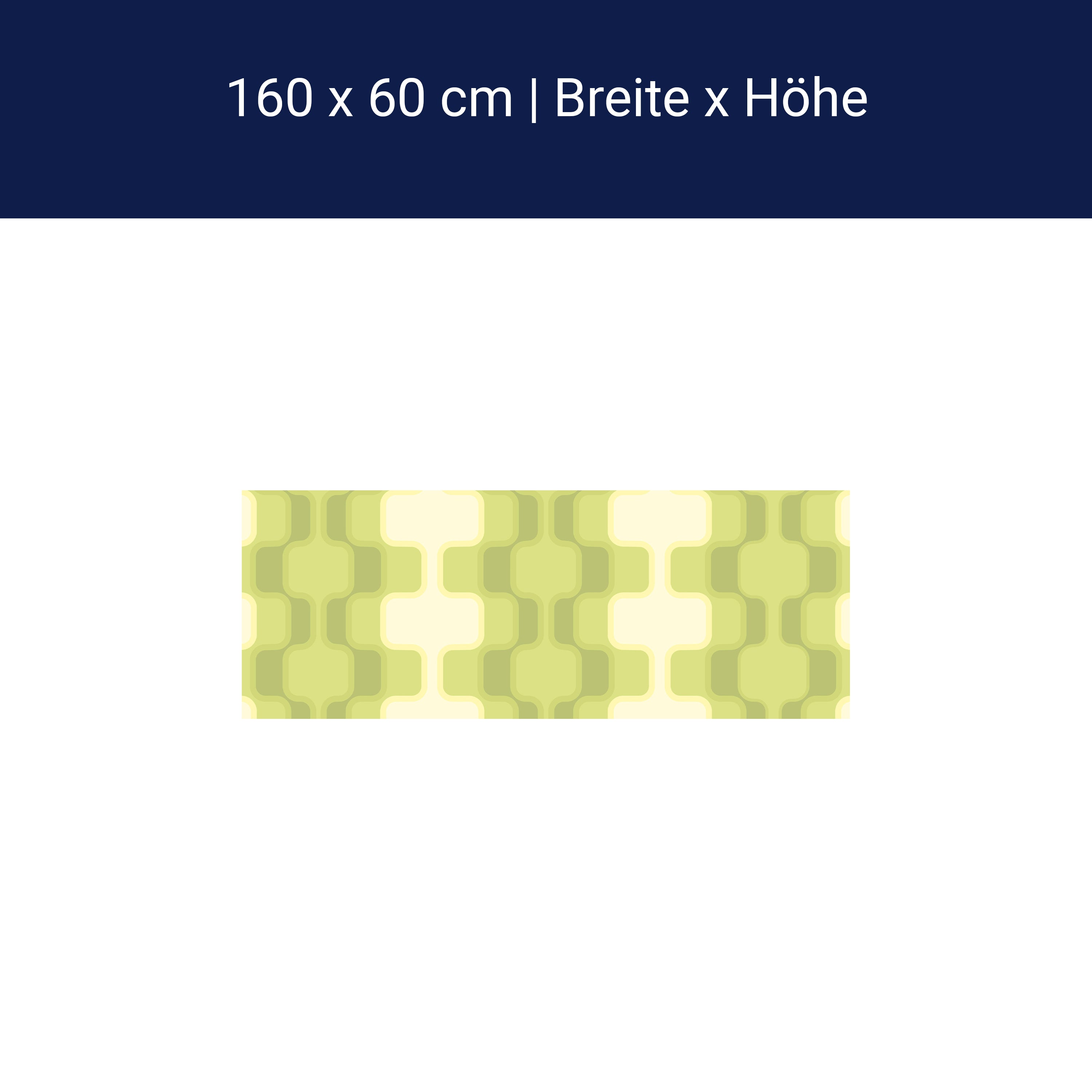 Küchenrückwand Retromuster Grün Muster M0108 Küchenrückwand Retromuster Grün Muster M0108