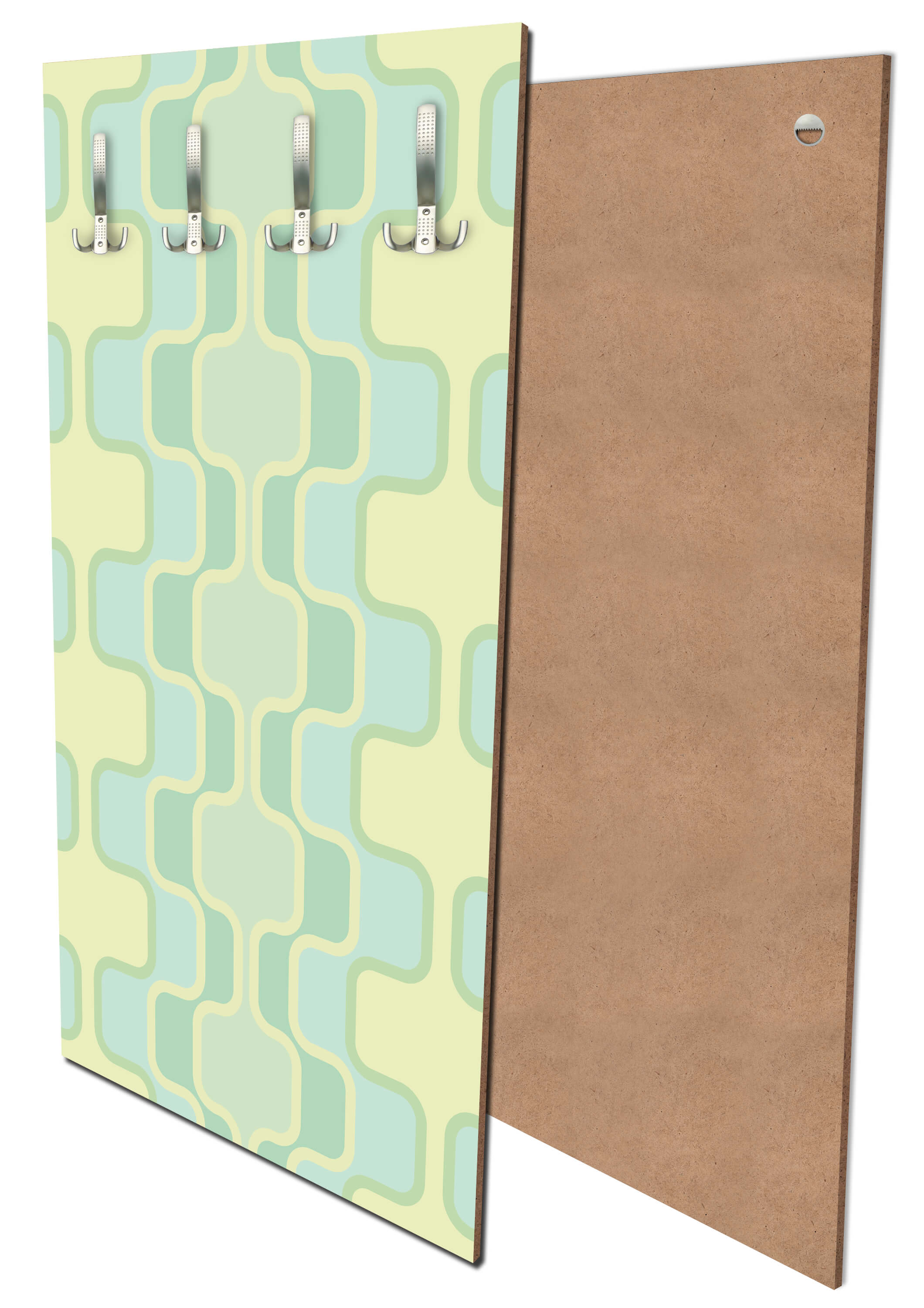 Garderobe Retromuster Pastellgrün Muster M0109 entdecken - Bild 1 Garderobe Retromuster Pastellgrün Muster M0109 entdecken - Bild 1