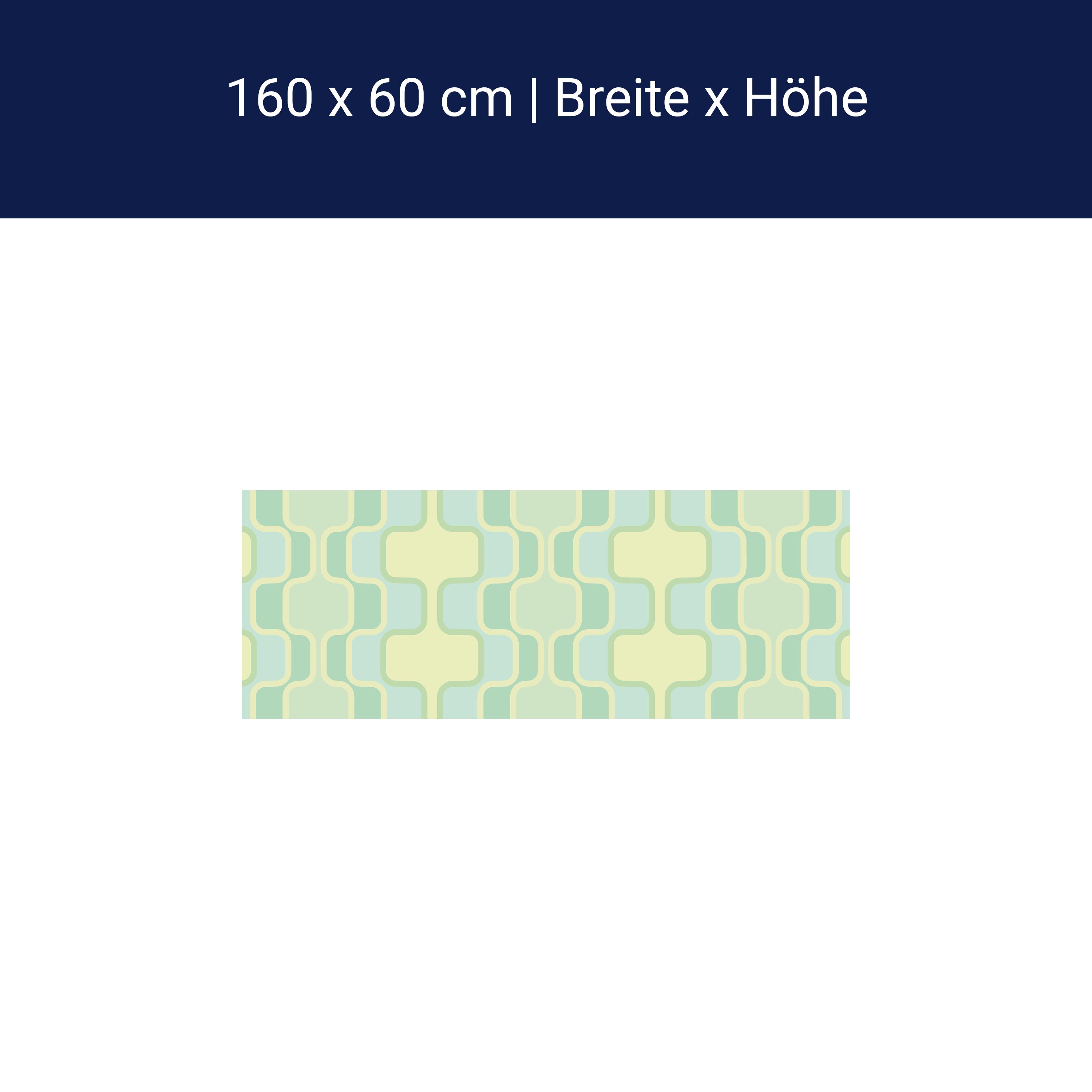 Küchenrückwand Retromuster Pastellgrün Muster M0109 Küchenrückwand Retromuster Pastellgrün Muster M0109