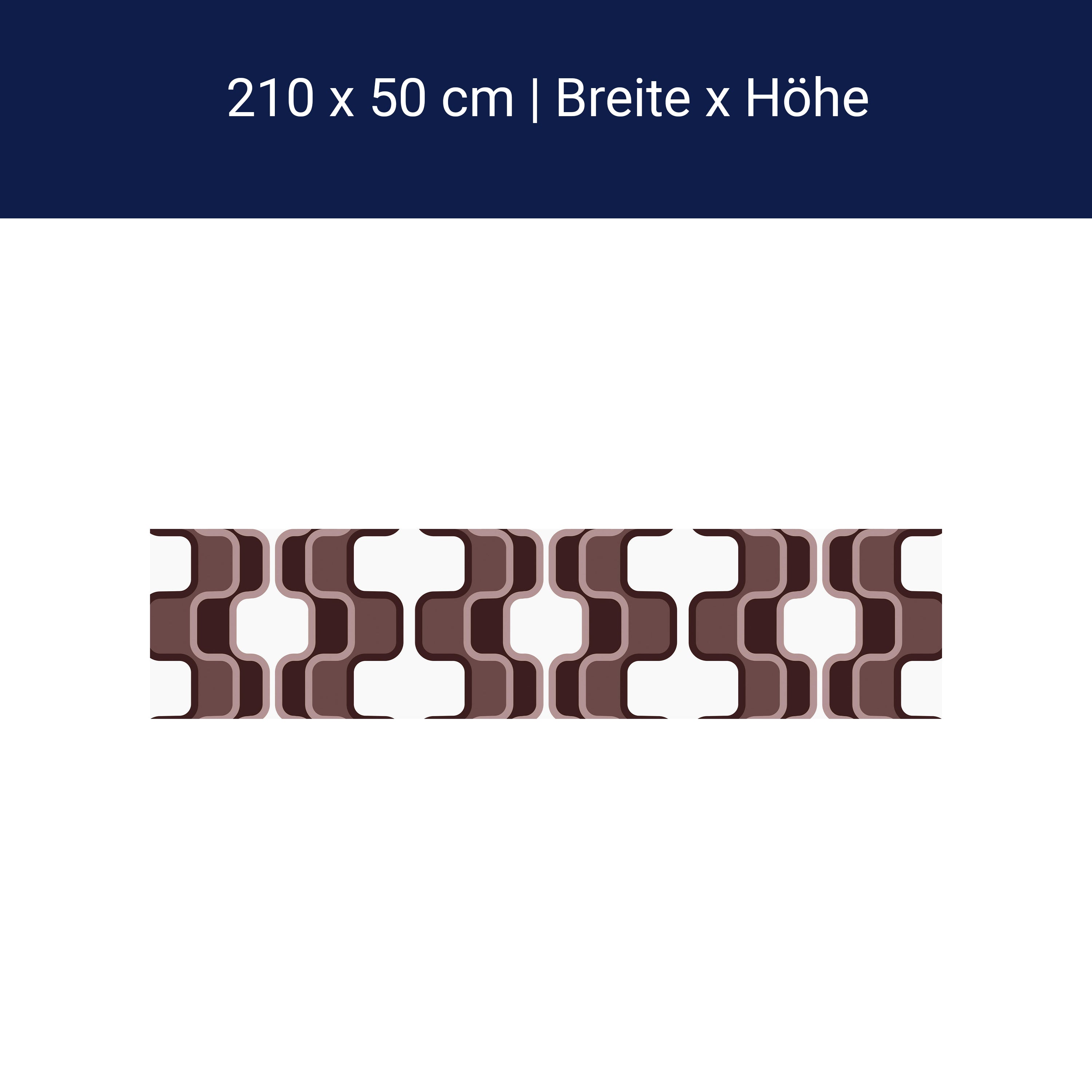 Küchenrückwand Retromuster Coffee Muster M0113 Küchenrückwand Retromuster Coffee Muster M0113