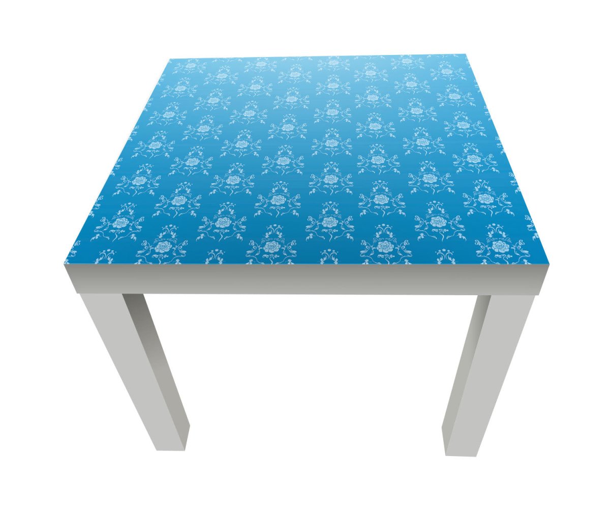 Beistelltisch Barock Blau Muster M0116 entdecken - Bild 1