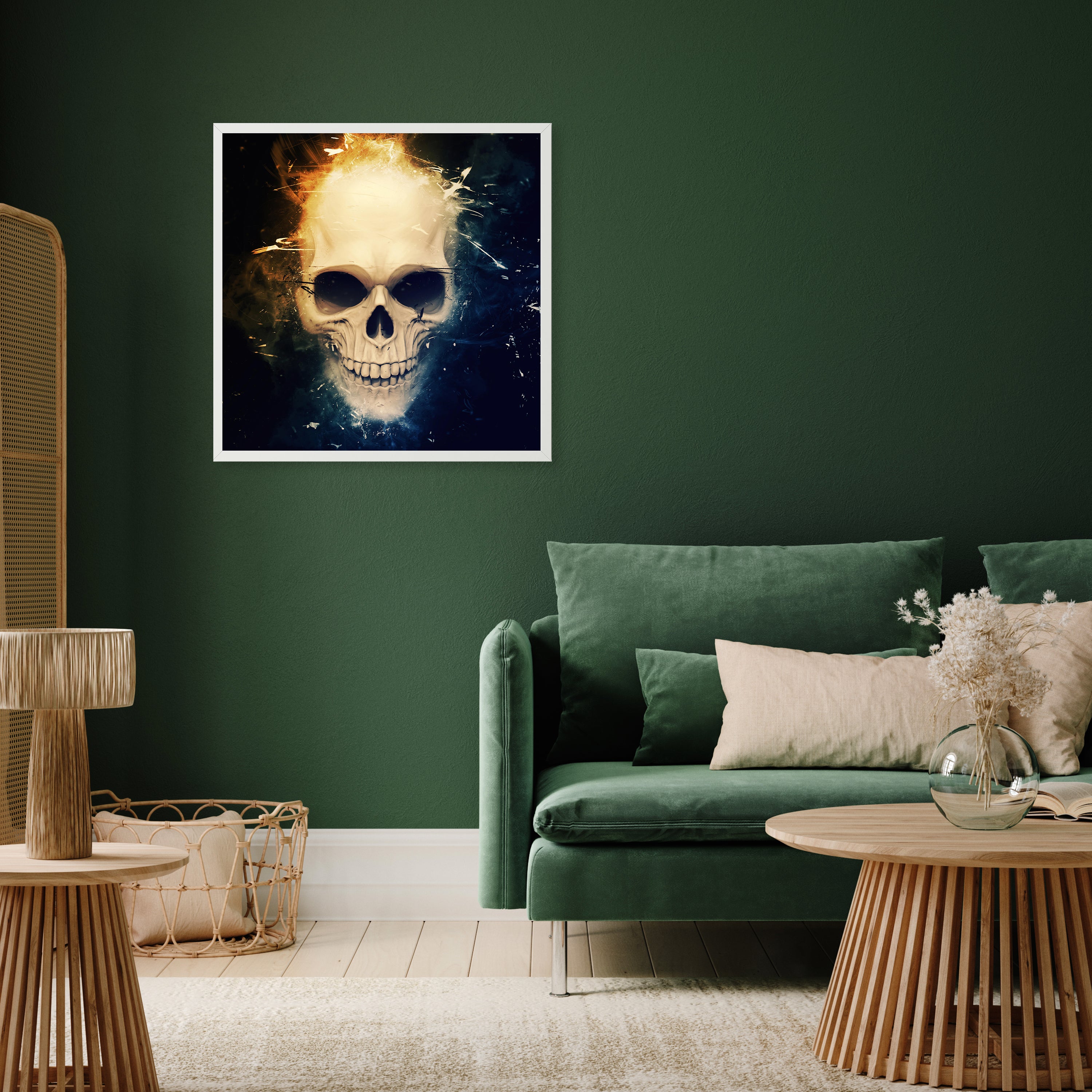 wandmotiv24 Poster, Poster - Totenkopf - M0120 - Bild 5 wandmotiv24 Poster, Poster - Totenkopf - M0120 - Bild 5