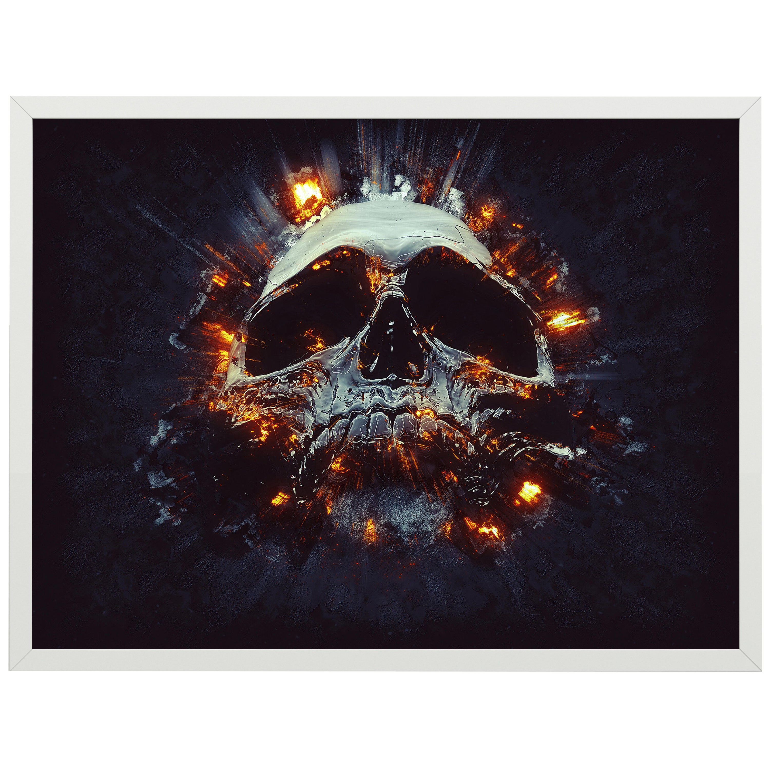 wandmotiv24 Poster, Poster - Totenkopf - M0121 - Bild 1 wandmotiv24 Poster, Poster - Totenkopf - M0121 - Bild 1