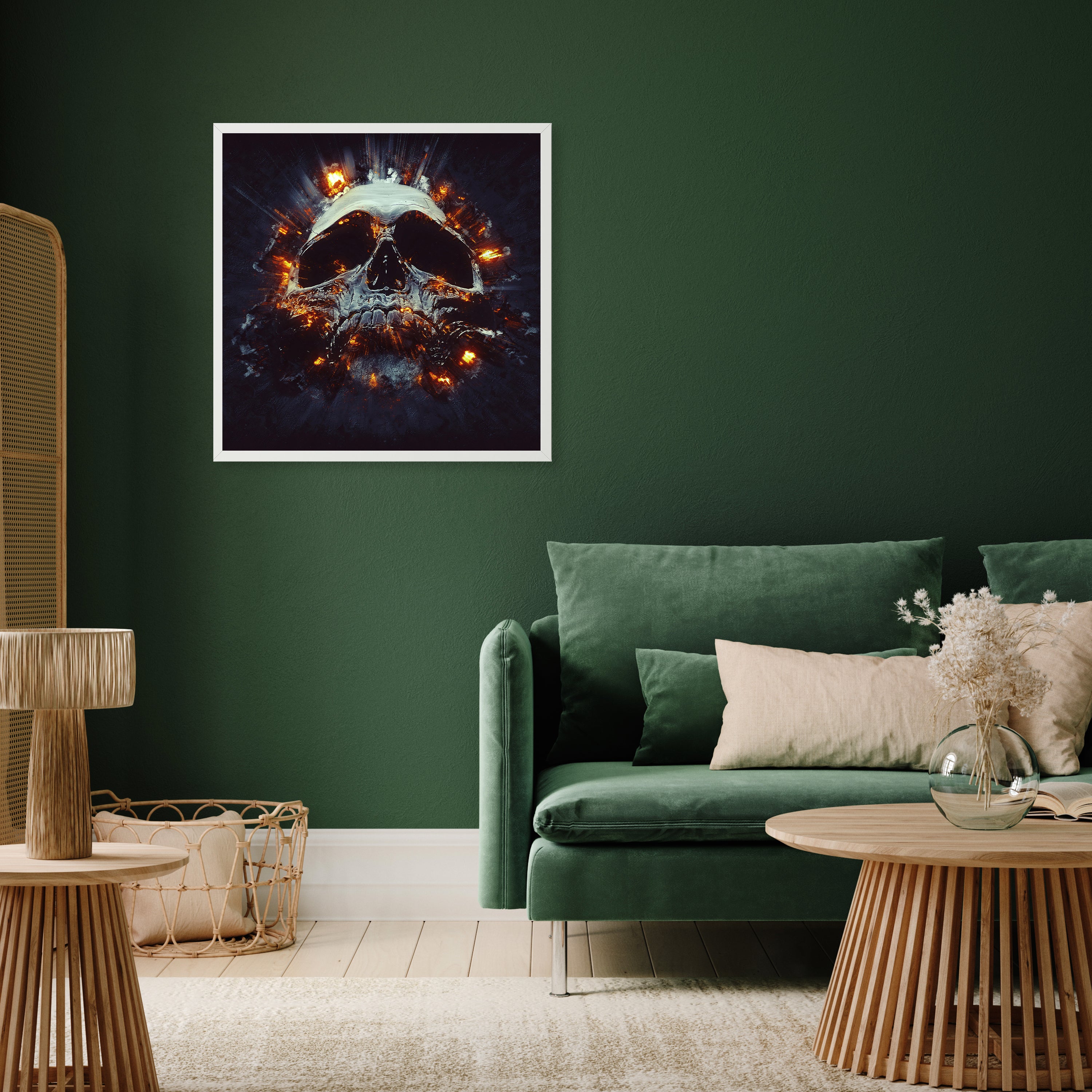 wandmotiv24 Poster, Poster - Totenkopf - M0121 - Bild 5 wandmotiv24 Poster, Poster - Totenkopf - M0121 - Bild 5