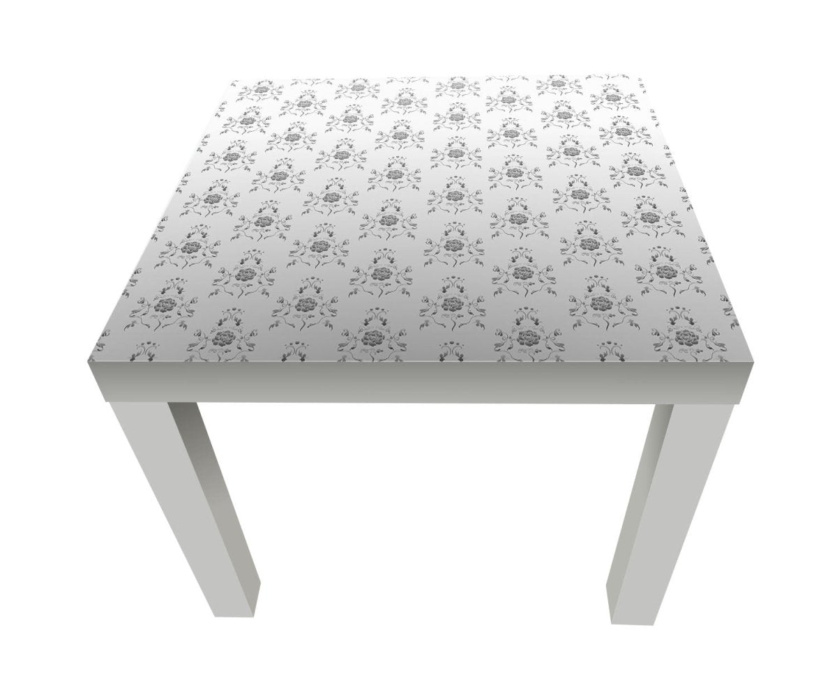 Beistelltisch Barock Weissgrau Muster M0121 entdecken - Bild 1 Beistelltisch Barock Weissgrau Muster M0121 entdecken - Bild 1