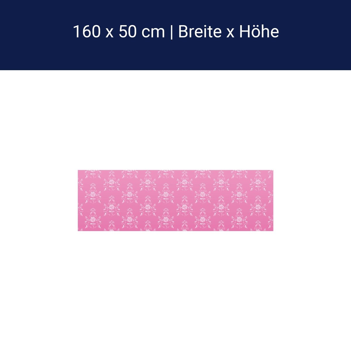 Küchenrückwand Barock Pink Muster M0123 Küchenrückwand Barock Pink Muster M0123