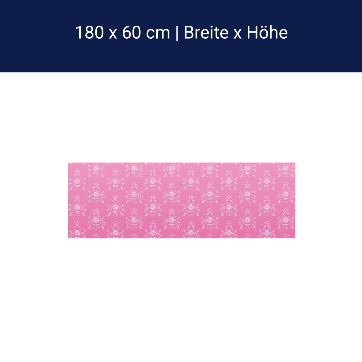 Küchenrückwand Barock Pink Muster M0123 Küchenrückwand Barock Pink Muster M0123