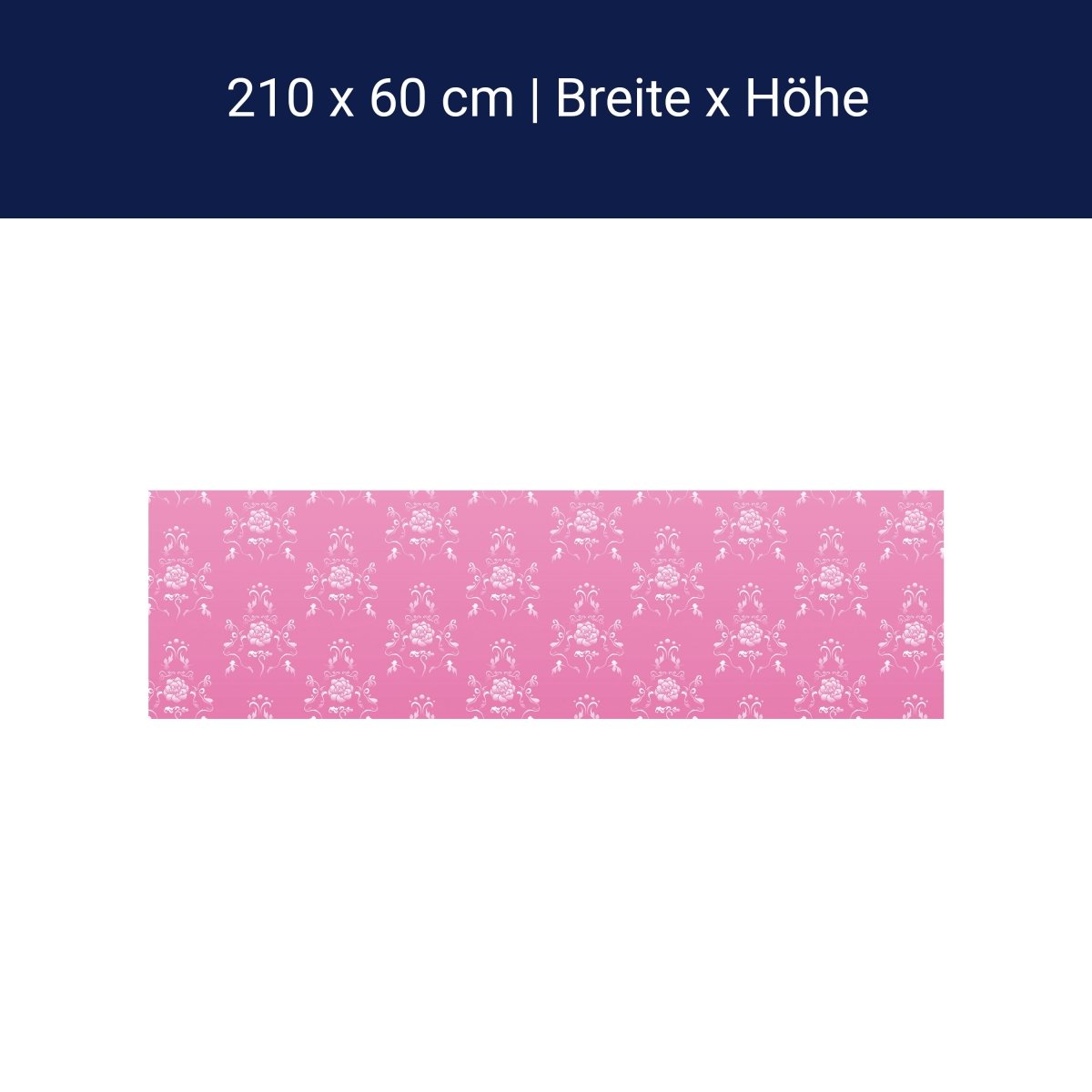 Küchenrückwand Barock Pink Muster M0123 Küchenrückwand Barock Pink Muster M0123