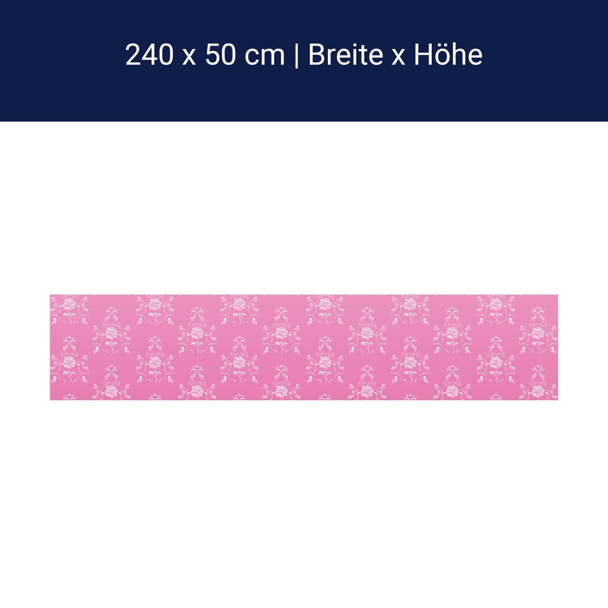 Küchenrückwand Barock Pink Muster M0123 Küchenrückwand Barock Pink Muster M0123