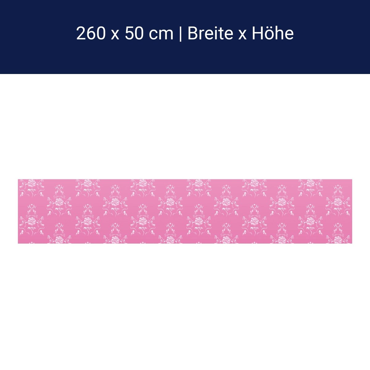 Küchenrückwand Barock Pink Muster M0123 Küchenrückwand Barock Pink Muster M0123