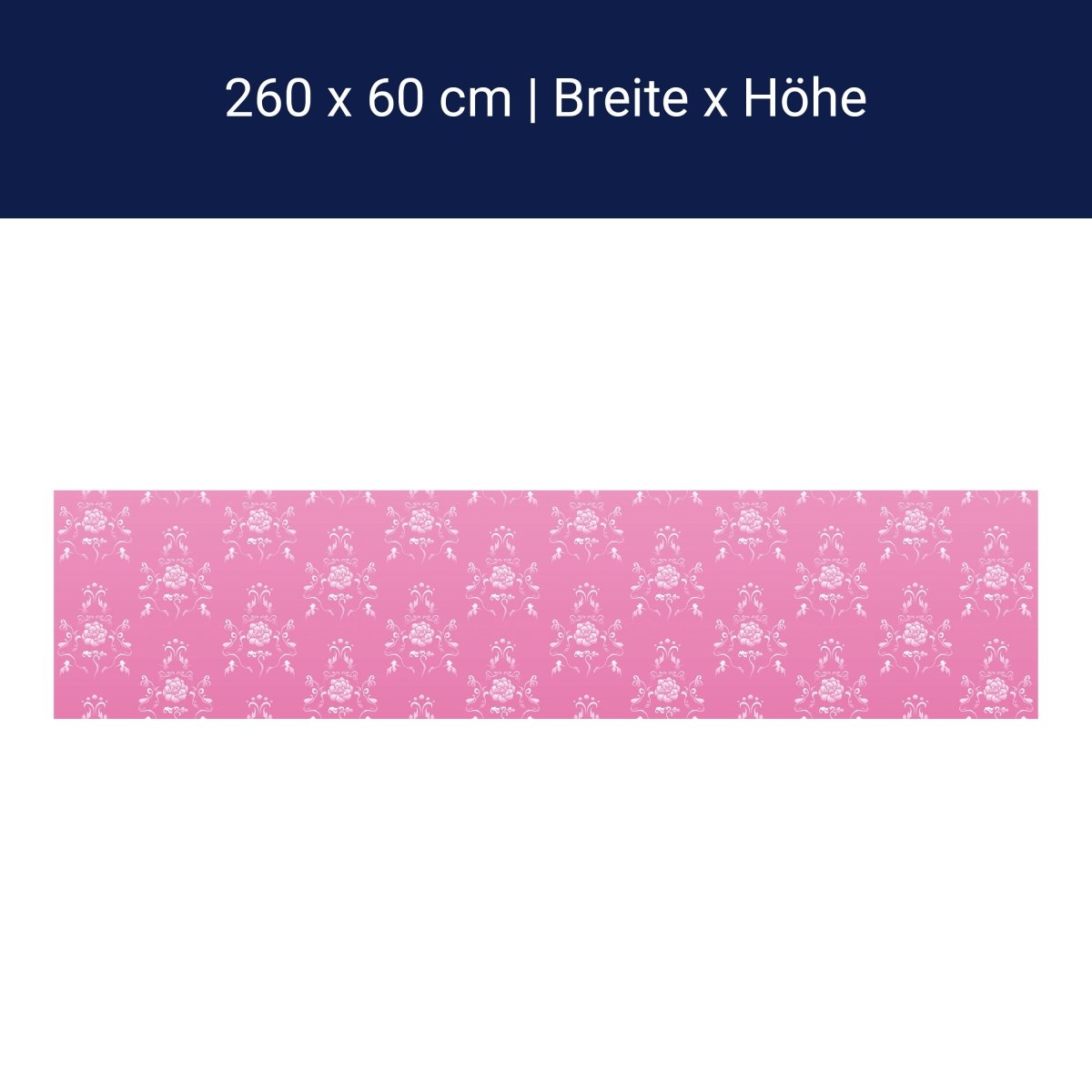 Küchenrückwand Barock Pink Muster M0123 Küchenrückwand Barock Pink Muster M0123