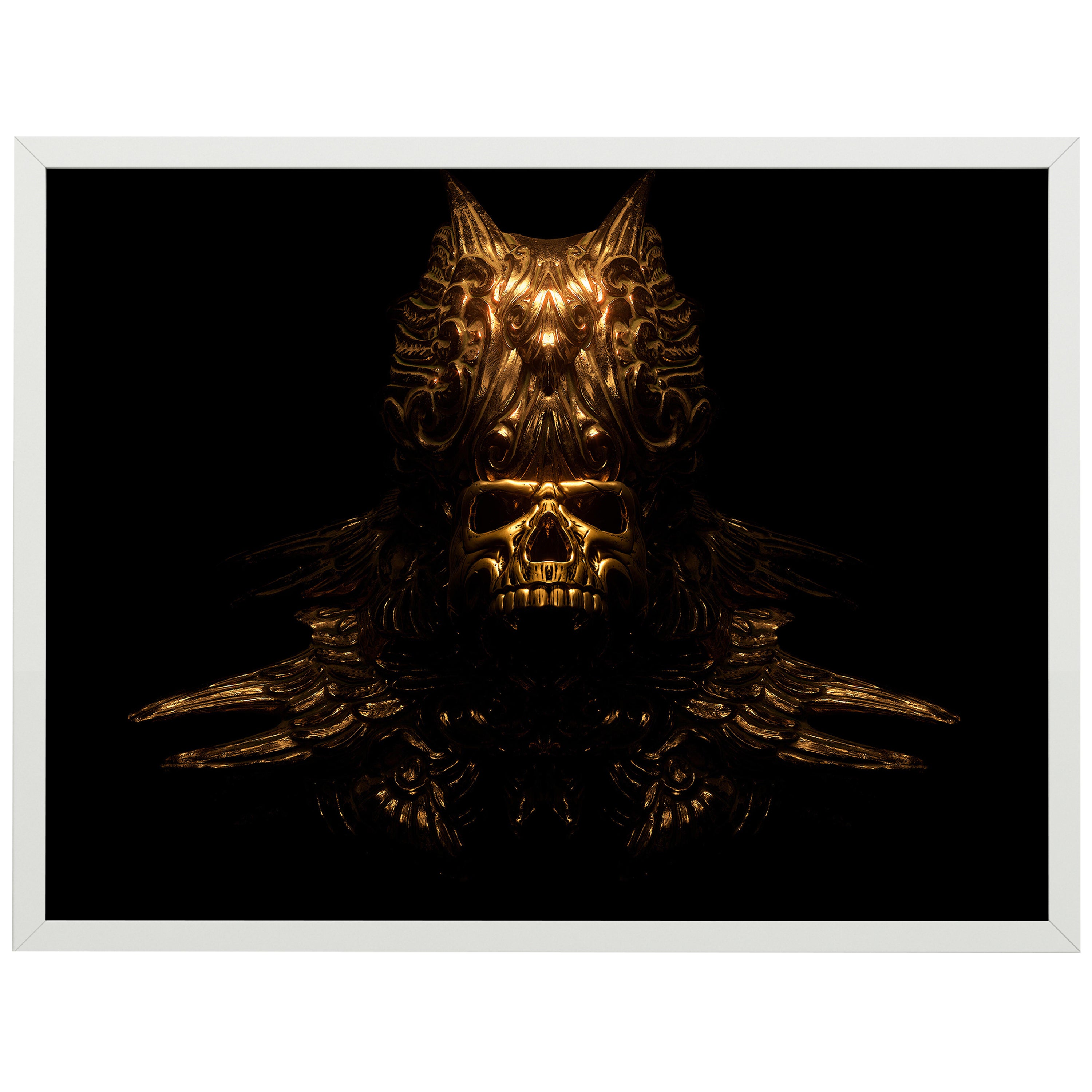 wandmotiv24 Poster, Poster - Totenkopf - M0125 - Bild 1 wandmotiv24 Poster, Poster - Totenkopf - M0125 - Bild 1