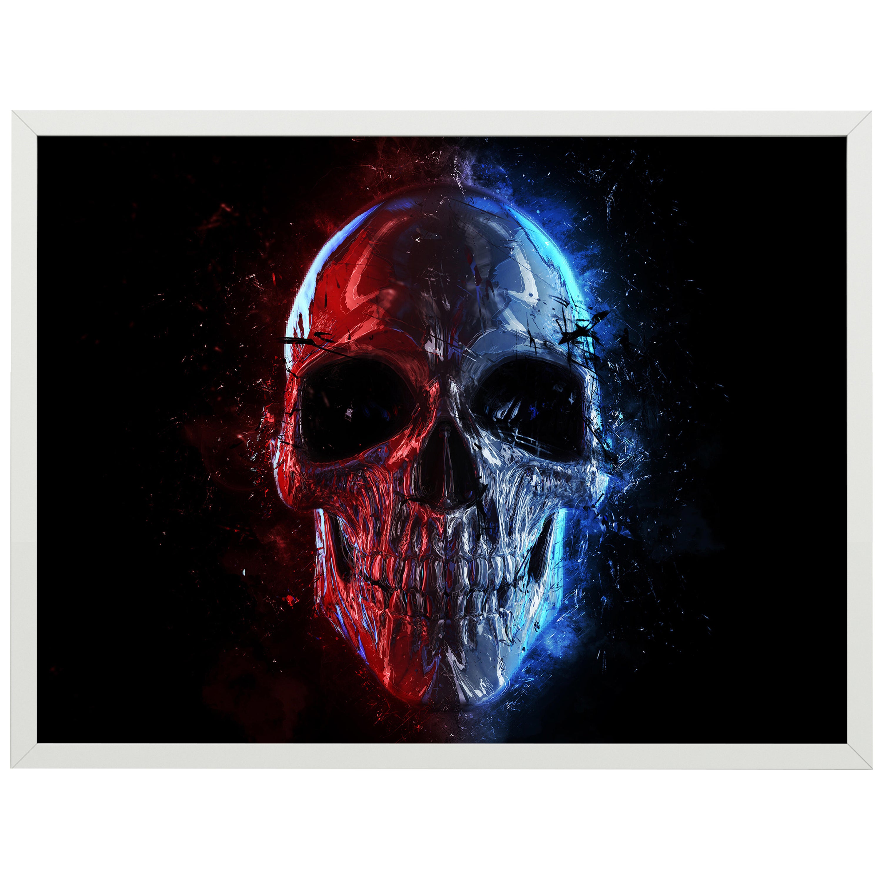 wandmotiv24 Poster, Poster - Totenkopf - M0126 - Bild 1 wandmotiv24 Poster, Poster - Totenkopf - M0126 - Bild 1