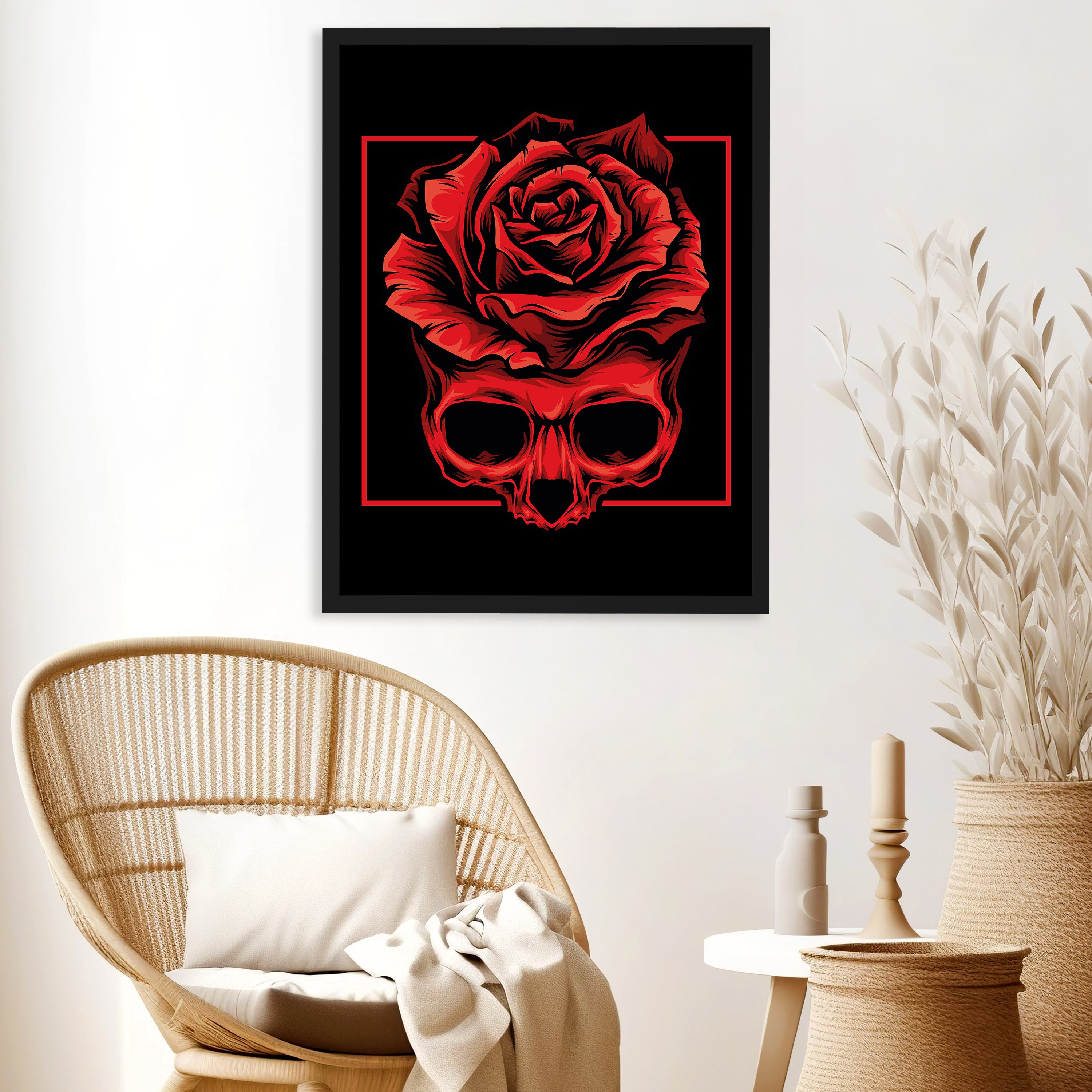 wandmotiv24 Poster, Poster - Totenkopf - M0129 - Bild 3 wandmotiv24 Poster, Poster - Totenkopf - M0129 - Bild 3