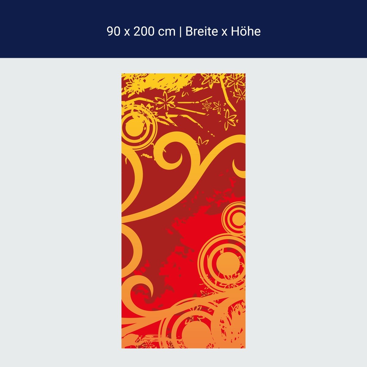 Duschwand Saskia Blüten M0130 Duschwand Saskia Blüten M0130