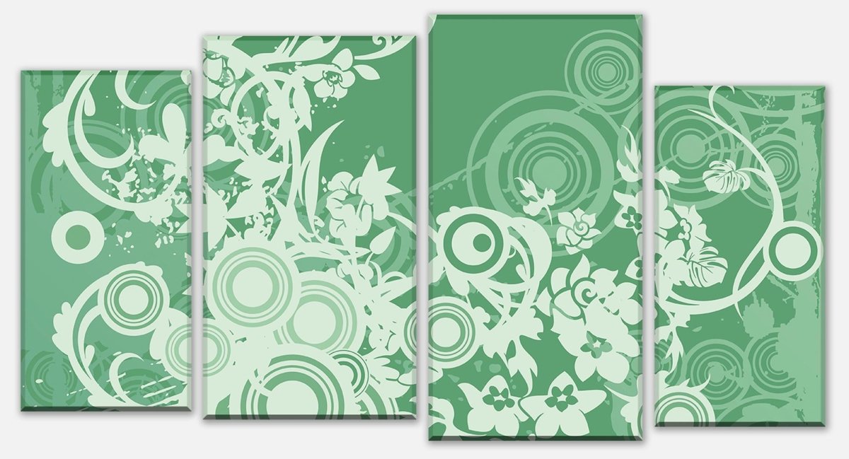 Leinwandbild Mehrteiler Tina Floral M0132 Leinwandbild Mehrteiler Tina Floral M0132