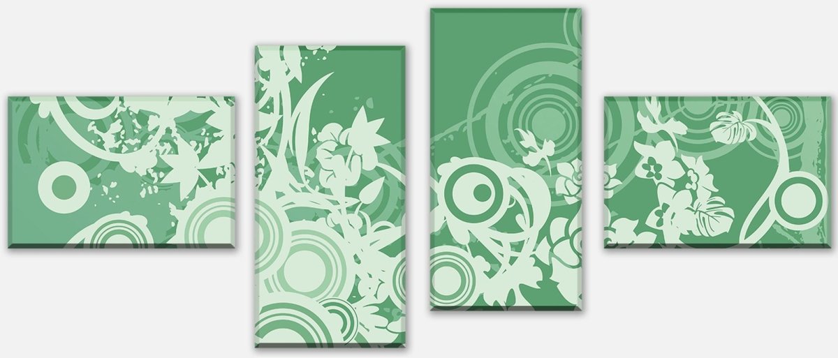 Leinwandbild Mehrteiler Tina Floral M0132 Leinwandbild Mehrteiler Tina Floral M0132