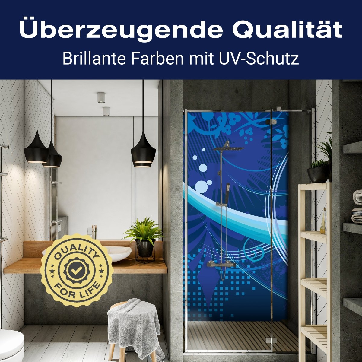 Duschwand Gabriella Floral M0136 entdecken - Bild 2 Duschwand Gabriella Floral M0136 entdecken - Bild 2