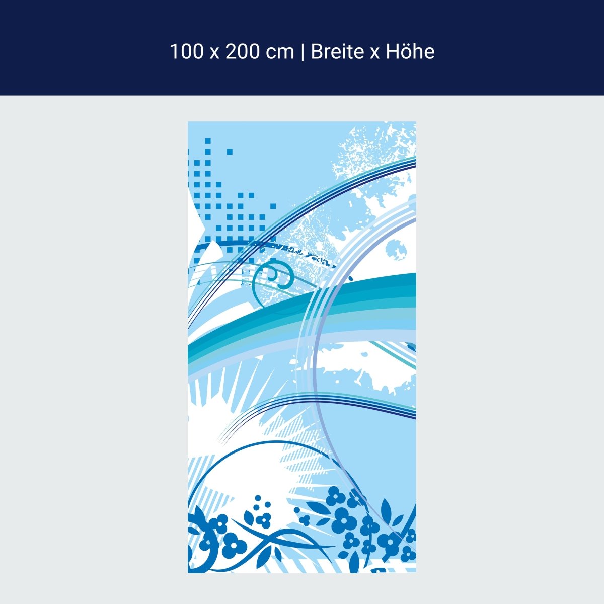 Duschwand Isabella Floral M0137 Duschwand Isabella Floral M0137