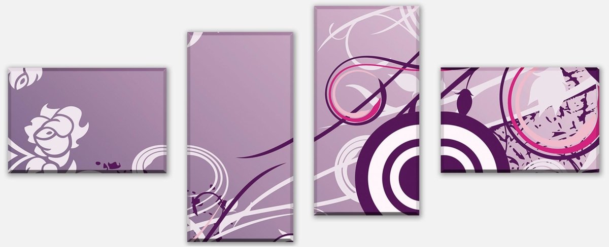 Leinwandbild Mehrteiler Manuela Floral M0139 Leinwandbild Mehrteiler Manuela Floral M0139