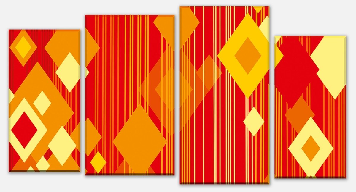 Leinwandbild Mehrteiler Janine Muster M0145 Leinwandbild Mehrteiler Janine Muster M0145