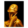 Leinwandbild Gold collection, Hochformat, Frau in Gold M0155 Leinwandbild Gold collection, Hochformat, Frau in Gold M0155