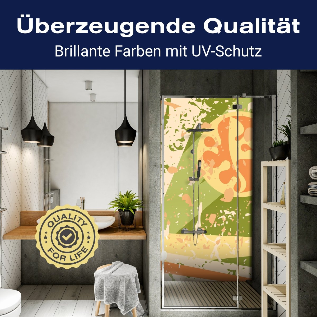 Duschwand Danilo Muster M0156 entdecken - Bild 2 Duschwand Danilo Muster M0156 entdecken - Bild 2