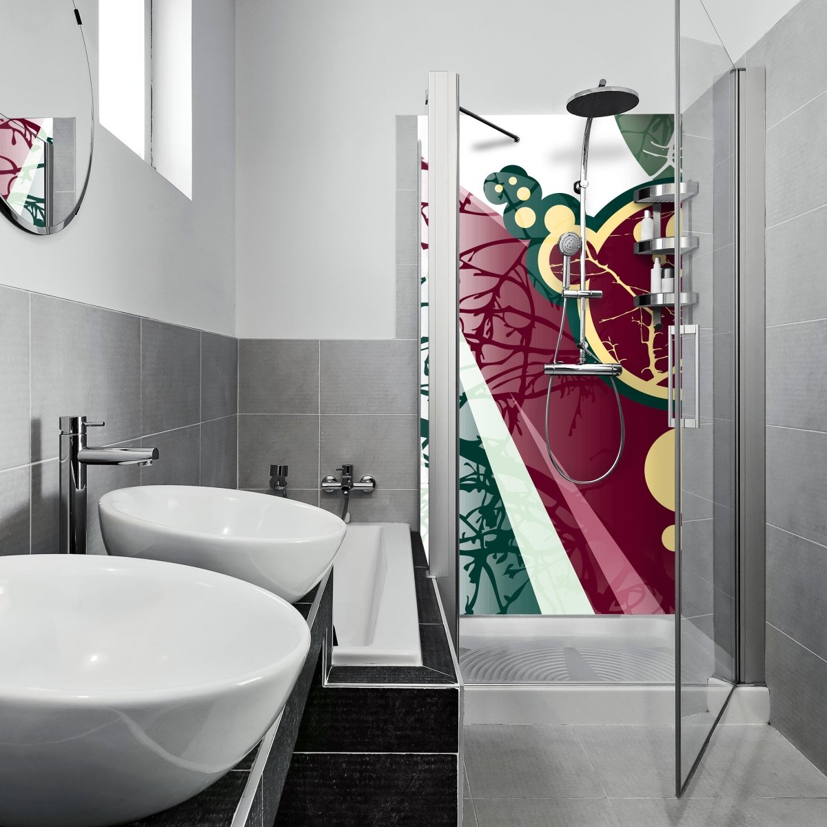 Duschwand Sam Natur M0160 entdecken - Bild 1 Duschwand Sam Natur M0160 entdecken - Bild 1