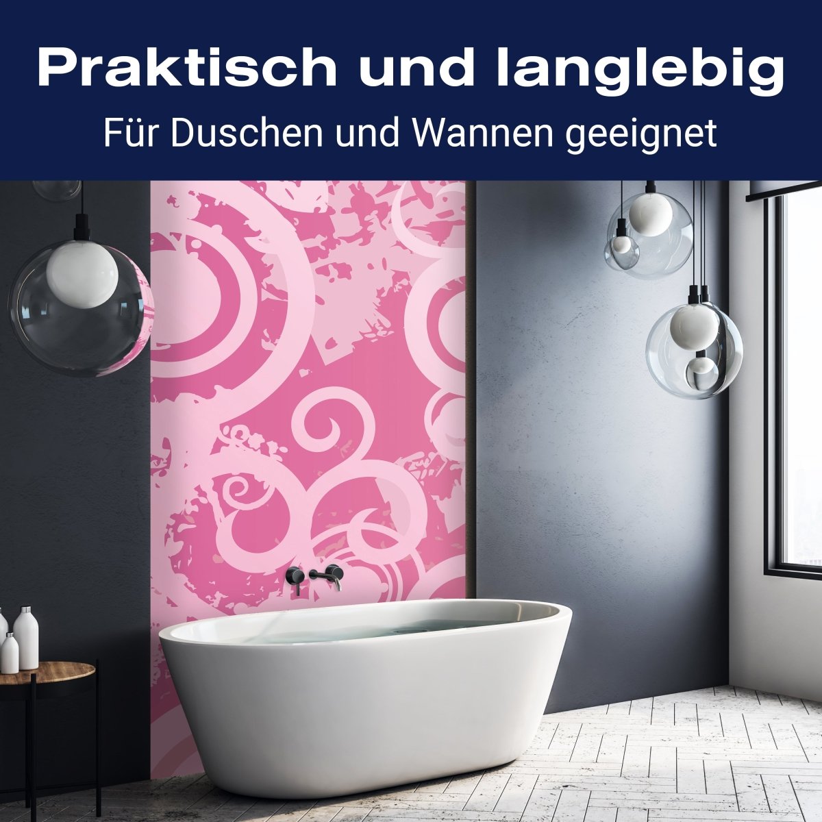 Duschwand Bianca Floral M0162 entdecken - Bild 3 Duschwand Bianca Floral M0162 entdecken - Bild 3