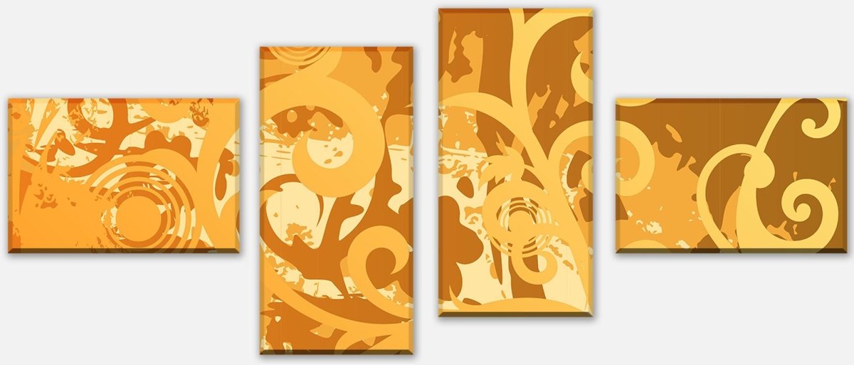 Leinwandbild Mehrteiler Theresa Floral M0163 Leinwandbild Mehrteiler Theresa Floral M0163