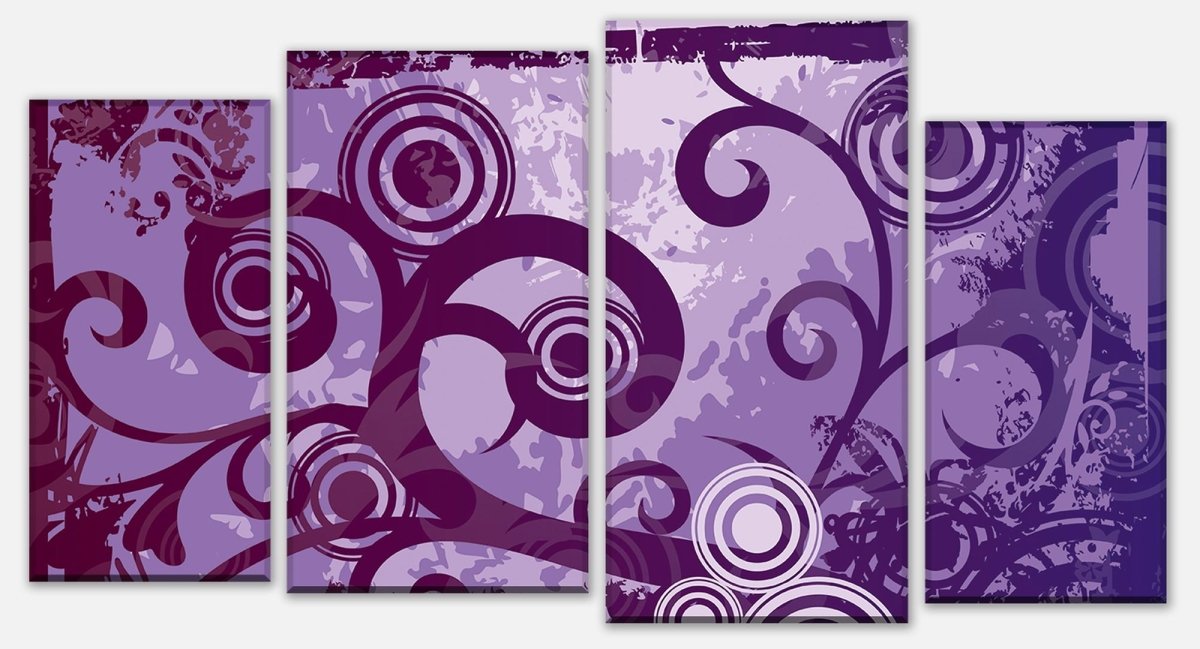 Leinwandbild Mehrteiler Aurelia Floral M0165 Leinwandbild Mehrteiler Aurelia Floral M0165