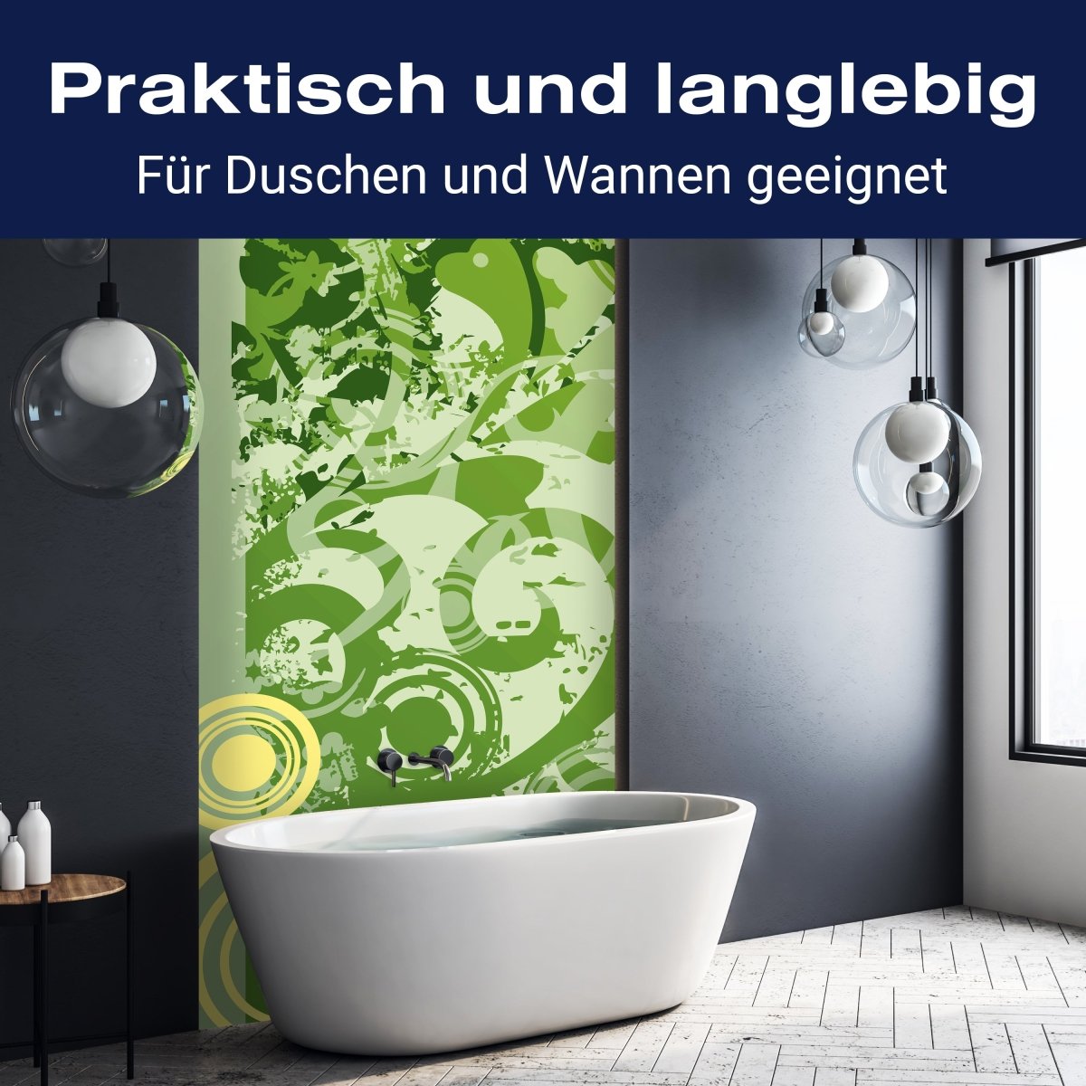 Duschwand Ronja Floral M0166 entdecken - Bild 3 Duschwand Ronja Floral M0166 entdecken - Bild 3