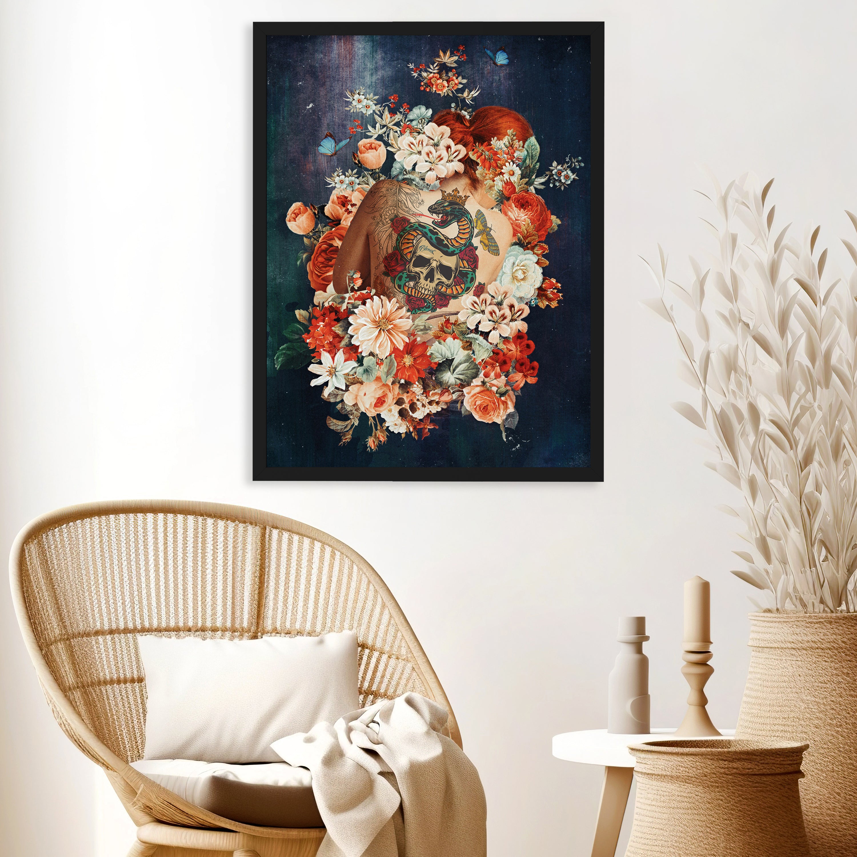 wandmotiv24 Poster, Poster - Frau Tattoo Rücken - M0169 - Bild 3 wandmotiv24 Poster, Poster - Frau Tattoo Rücken - M0169 - Bild 3