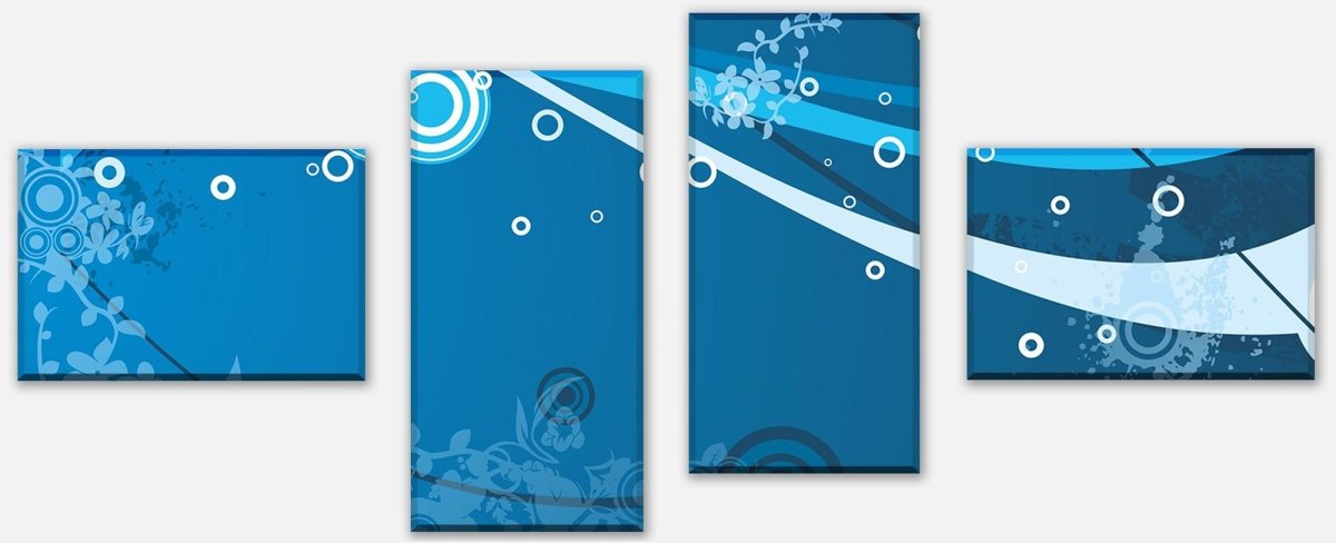 Leinwandbild Mehrteiler Isolde Floral M0171 Leinwandbild Mehrteiler Isolde Floral M0171