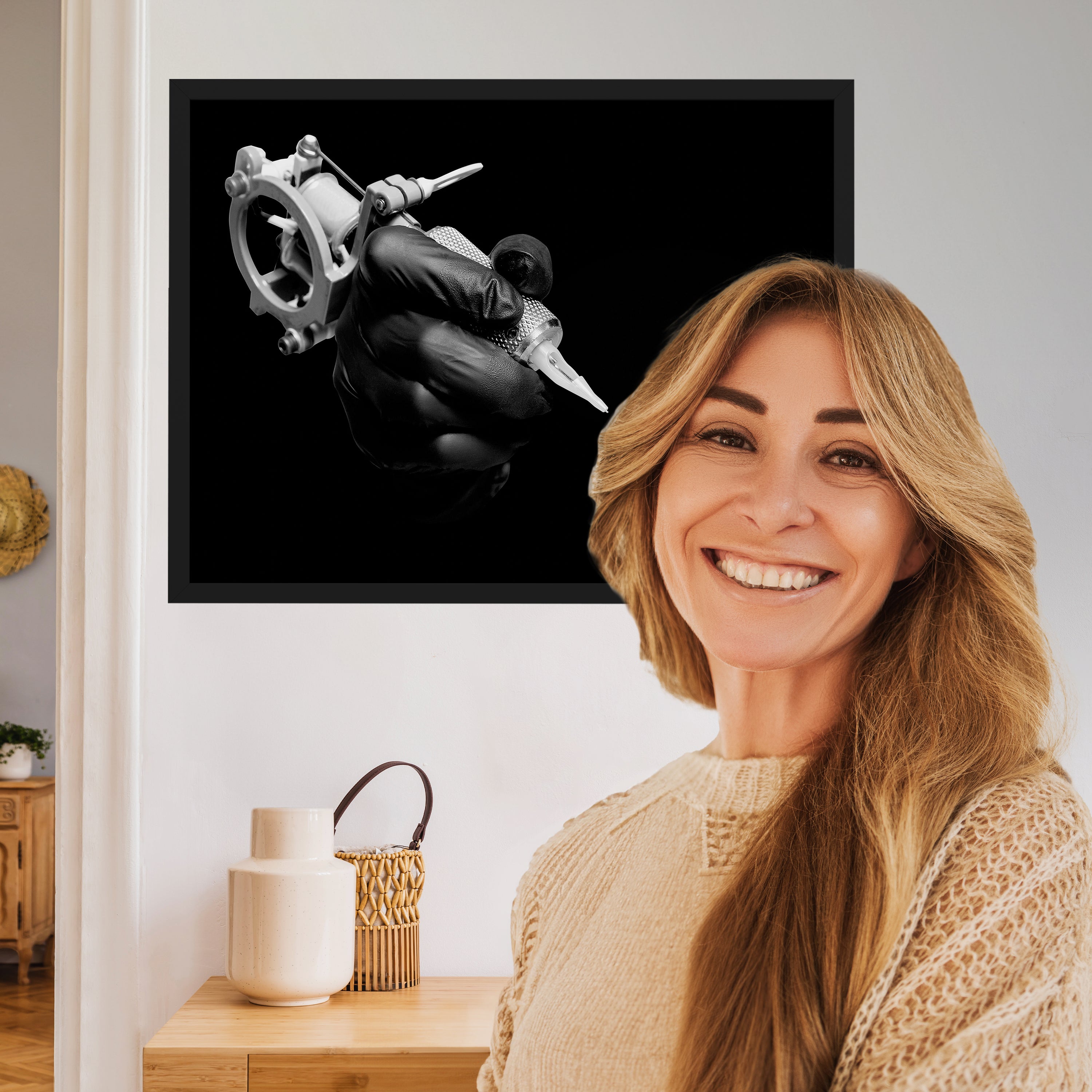 wandmotiv24 Poster, Poster - Tattoomaschine - M0172 - Bild 2 wandmotiv24 Poster, Poster - Tattoomaschine - M0172 - Bild 2