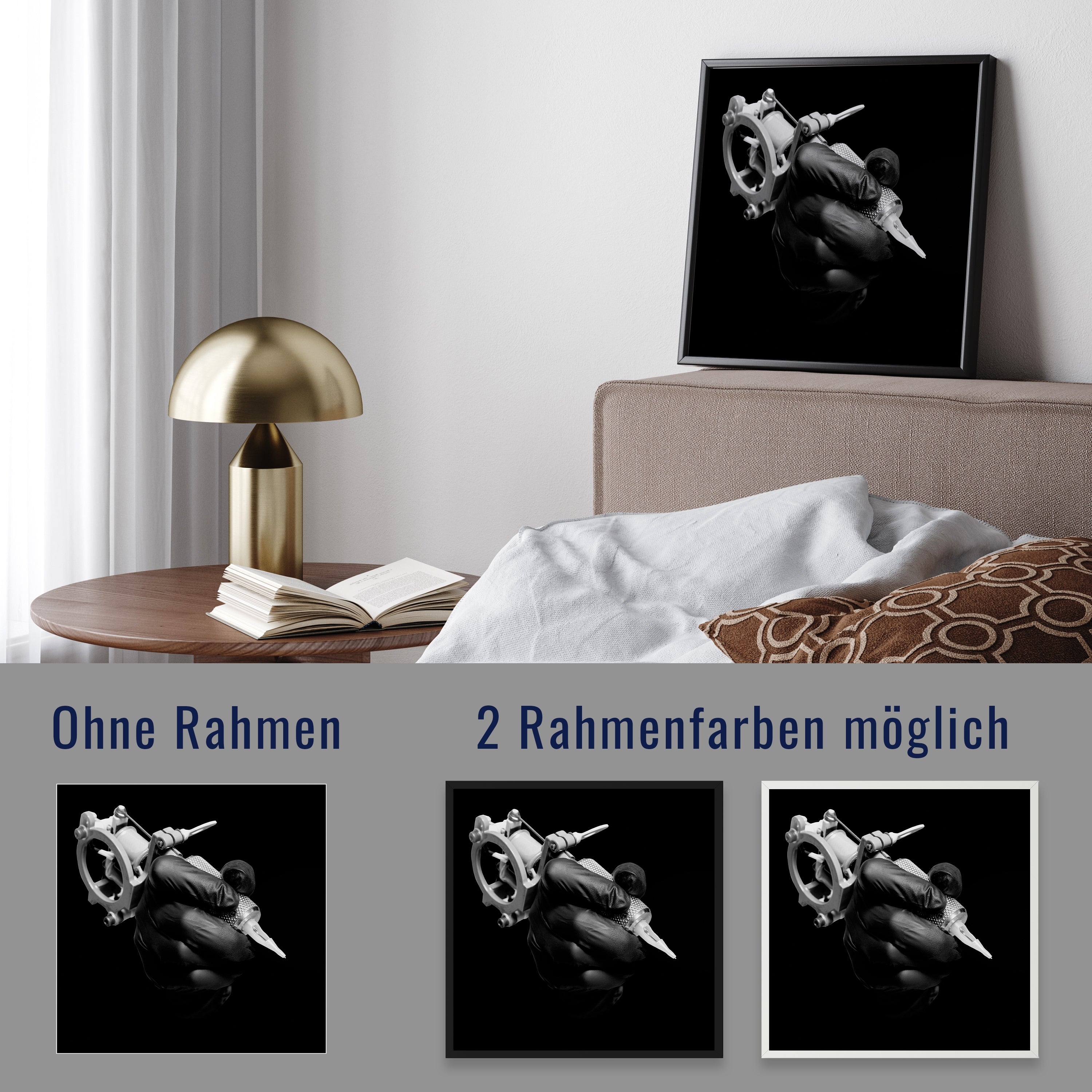 wandmotiv24 Poster, Poster - Tattoomaschine - M0172 - Bild 4 wandmotiv24 Poster, Poster - Tattoomaschine - M0172 - Bild 4